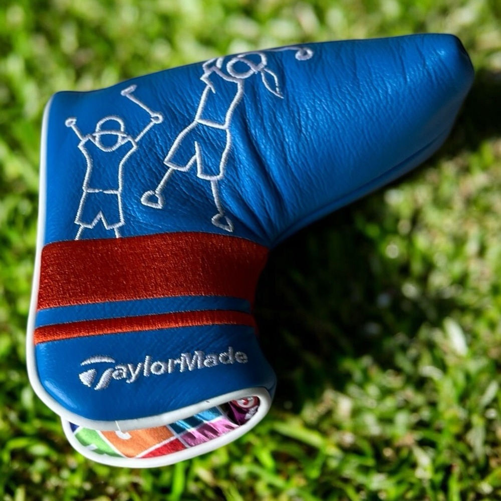 TaylorMade Jr PGA Championship Blade Golf Club Putter Headcover Head Cover‎